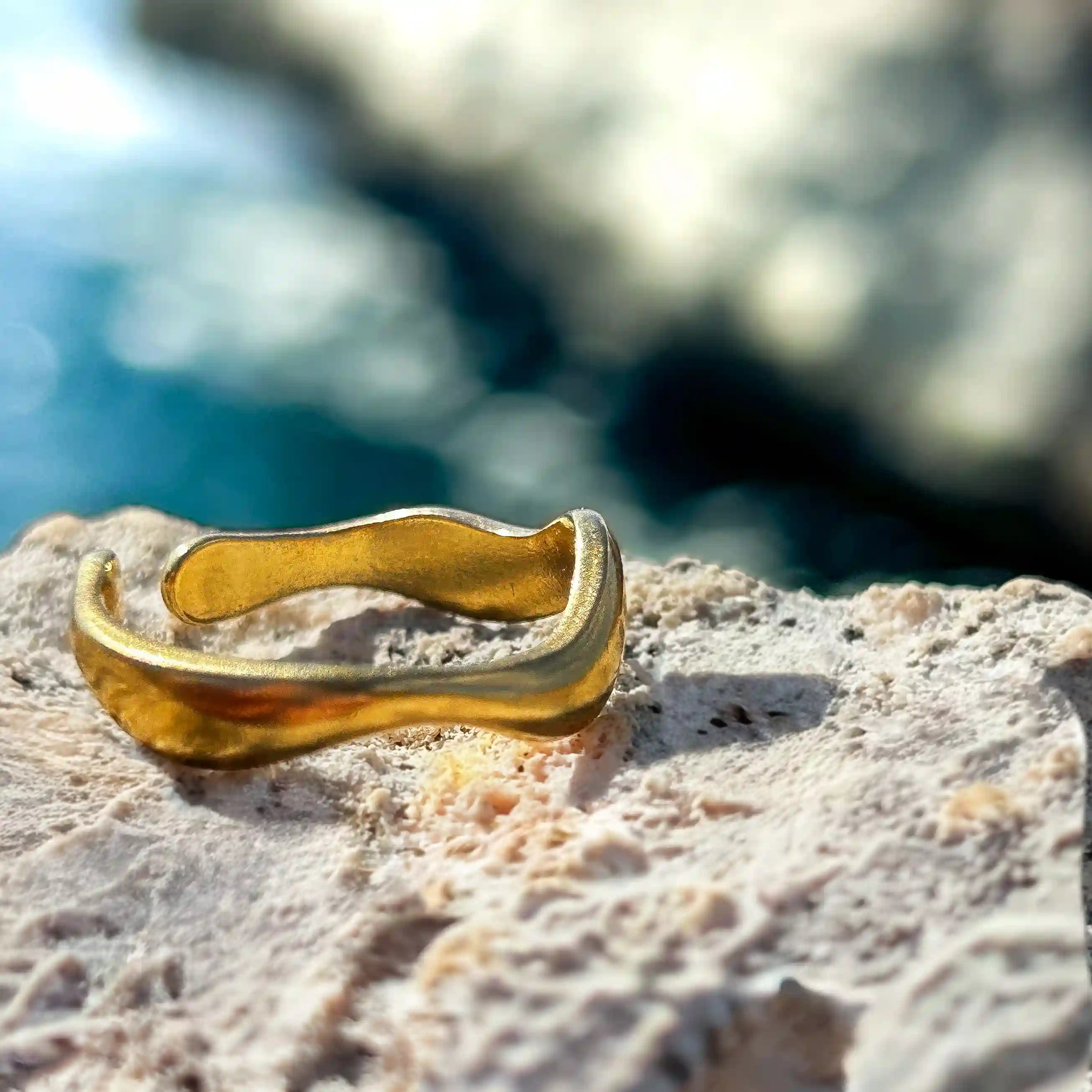 Ocean Wave Ring